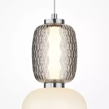 Бра Maytoni MOD267WL-L18CH3K, LED, 18Вт, 22х17х62 см, 2400Лм, цвет хром