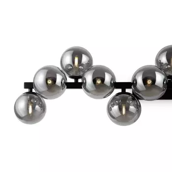 Бра Maytoni MOD547WL-13B, 13хG9, 28Вт, 23х89х24 см, цвет чёрный