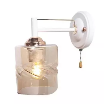 Бра MD.4237-1-W WH+FGD, 1x60Вт E27, цвет белый