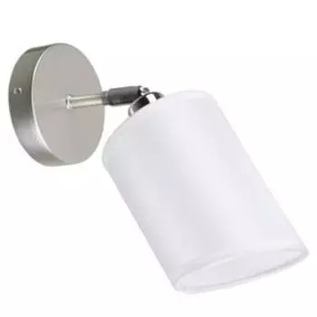 Бра MD.9141-1-W GD+CH, 1x60Вт E14, цвет никель