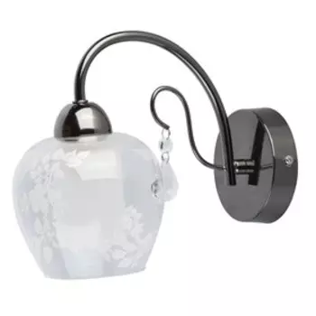 Бра "Мечта" 1x60W E14 никель 16x12x25см