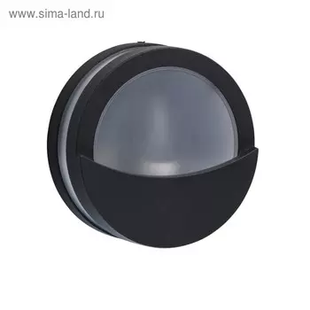 Бра "Меркурий" 1x40W E27 графитовый 18,5x18,5x7см
