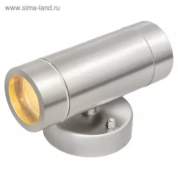 Бра «Меркурий», 2x35W GU10, стальной 16x9x10 см