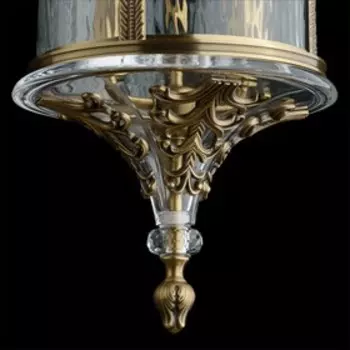 Бра "Мидос" 2x60W E14 латунь 64x20x26см