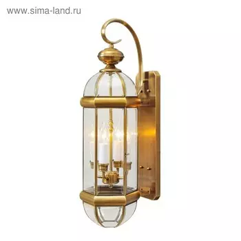 Бра "Мидос" 4x40W E14 латунь 66x20x23см