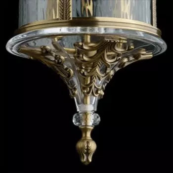 Бра "Мидос" 4x60W E14 латунь 80x28x30см