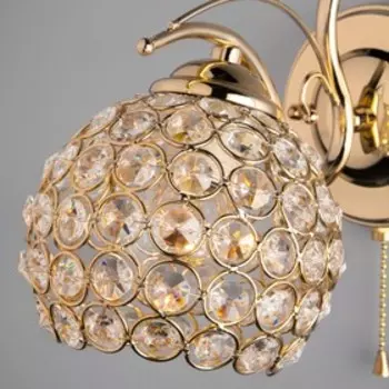 Бра Mirage 1x60Вт E27 золото