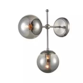 Бра Modena, 2x40Вт E14, цвет никель