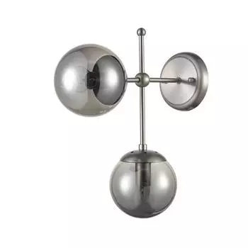 Бра Modena, 2x40Вт E14, цвет никель