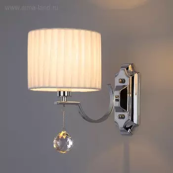 Бра Napoli, 40Вт E14, цвет хром