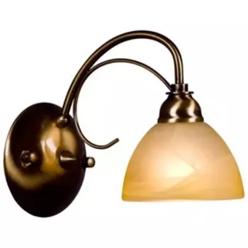 Бра "Нерина" 1x40Вт E14 медь 21,5x12x17см