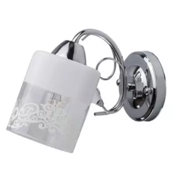 Бра "Нежность" 1x60W E14 хром 18x11x23см