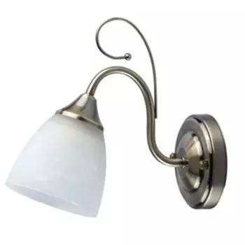 Бра «Нежность», 1x60W E27, античная бронза 11x24x22 см