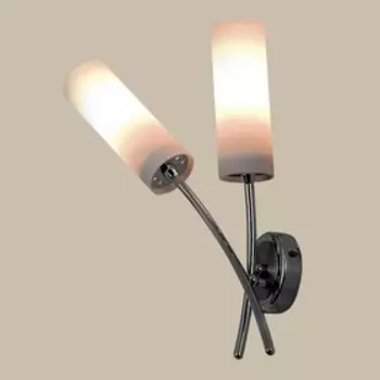 Бра Новелла, 2x60Вт E14 хром