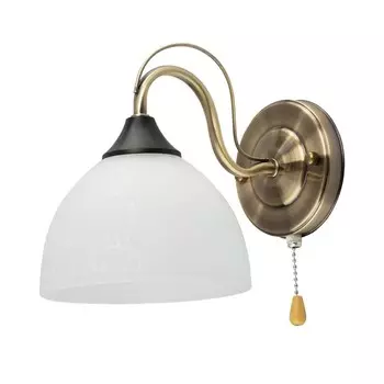 Бра «Олимп», размер 18,5x23,5x14,5 см, 60Вт 1xE27 IP 20