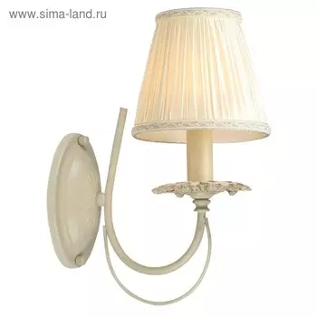 Бра Maytoni ARM326-01-W, 1хE14, 40Вт, 22х15х31 см, цвет бежевый