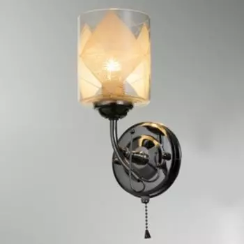 Бра "Орнамент" 1х60Вт Е27 хром