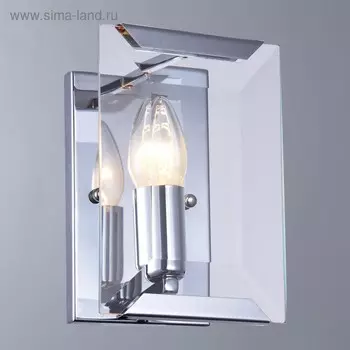 Бра Ostin, 1x60Вт E14, хром