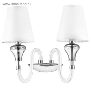 Бра OTTO 2х40Вт E14 белый 30x42x35см