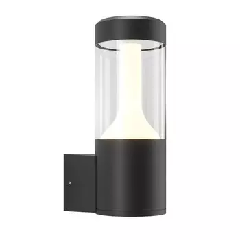 Бра Outdoor O590WL-L8B4K, LED, 8 Вт, 240х125х240 мм, 450 Лм, 4000К, 3528, чёрный