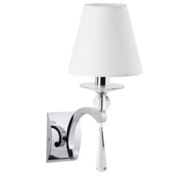 Бра "Палермо" 1x40W E14 хром 37x16x28см