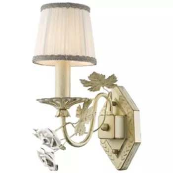 Бра PAOLA 1x40Вт E14 бежевый 26x10x33см