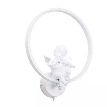 Бра PARADISE, 14Вт LED, цвет белый, 700лм, 4000K