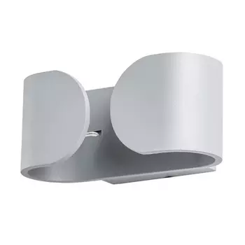 Бра PARENTESI, 6Вт LED, 3000К, 360лм, цвет серый