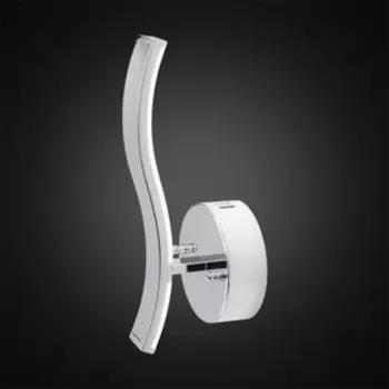 Бра "Паркер" 8Вт LED хром 34x34x14см