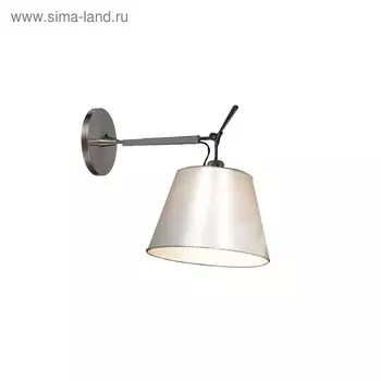 Бра Phantom, 1x60Вт E27, цвет серебро