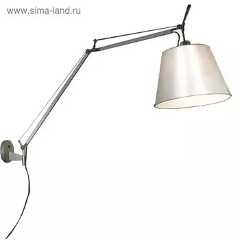 Бра Phantom, 1x60Вт E27, цвет серебро