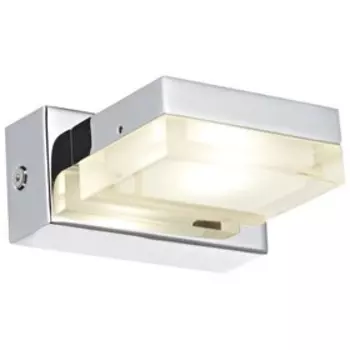 Бра PIA 1x3Вт LED хром 9x10x4,6см