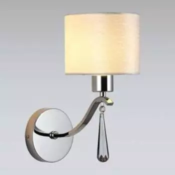 Бра Platonico, 1x60Вт E27 , цвет хром