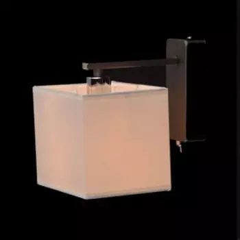 Бра "Прато" 1x40W Е14 графитовый 18x16x20см