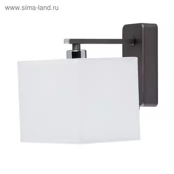Бра "Прато" 1x40W Е14 графитовый 18x16x20см