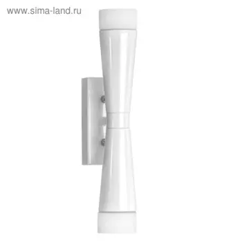 Бра PUNTO 2х7Вт G9, белый 9x5x30 см