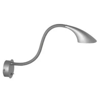 Бра "Ракурс" 1x6.5W LED серебро 10x10x58см