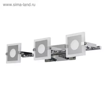 Бра "Ральф" 3x5W LED хром 9x45x20см