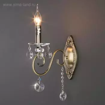 Бра Ravenna, 1x60Вт E14, цвет бронза