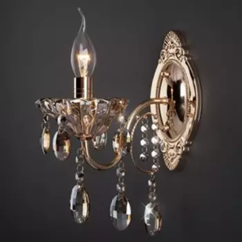 Бра Reinis 1x60Вт E14 золото