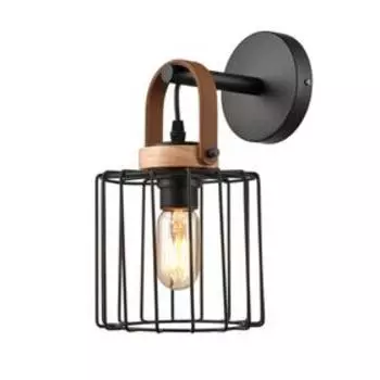 Бра Ritmo, 1x60Вт E27, цвет чёрный