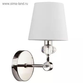 Бра Maytoni MOD018WL-01CH, 1хE14, 40Вт, 19х15х30 см, цвет хром