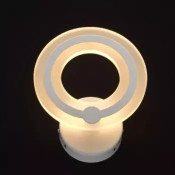 Бра "Ривз" 12W LED белый 21x21x8см