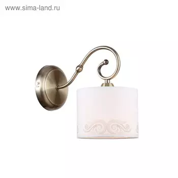 Бра Romani, 1x40Вт E14, цвет бронза