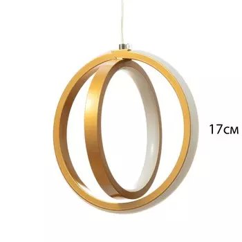 Бра "Ронда" LED 20Вт 3000К золото 17х77 см