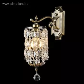 Бра Ronta 1x60W E14, бронза 10x22x35 см