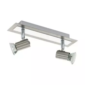 Бра ROTTELO, 2x3Вт GU10, цвет никель, хром