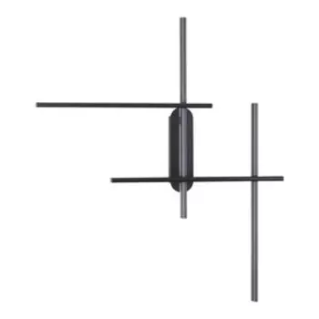 Бра Rudy, 36Вт LED, 3000К, 1900лм, цвет чёрный