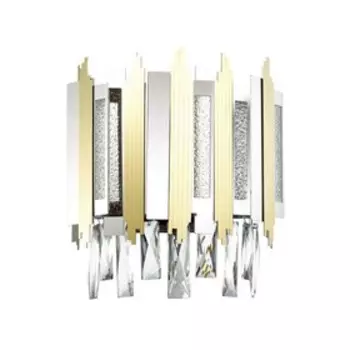 Бра Runa, 2x40Вт E14, цвет хром