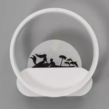 Бра «Русалка» LED 4000К 10 Вт белый 24246 см